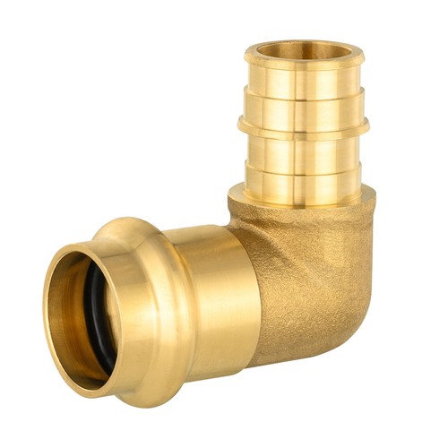 EFIELD 3/4" Press ร3/4" Pex A Expansion Brass Elbow 1 Pack No Lead Free Shipping