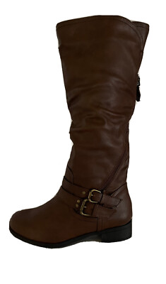 XOXO Brown Marcel Boots for Women Size 6M