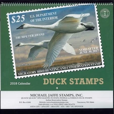2018 Federal Duck Stamp Calendar. Great images. Nice collectible