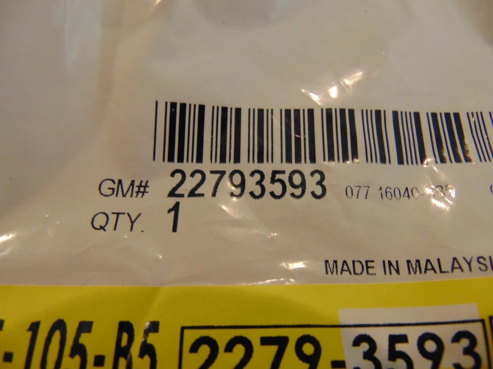 CHEVROLET CAMARO MONTE CARLO CORVETTE HHR WINDSHIELD WIPER ARM NUT CAP 22793593 - Изображение 3 из 3