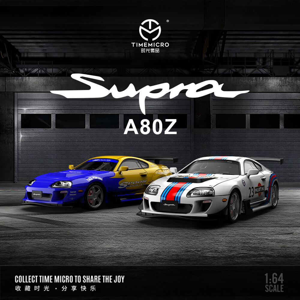 Time Micro 1:64 Supra A80Z Spoon Diecast Model Car | eBay