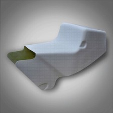 NR.2 Honda RS 125 1988 - 1994 Coque Arriére Habillage Fibre Poly Course Carénage