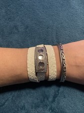 Esprit Uhr Luna Pulsar White ES10114270148919450944782 Länge 57,3 cm Umwickeluhr