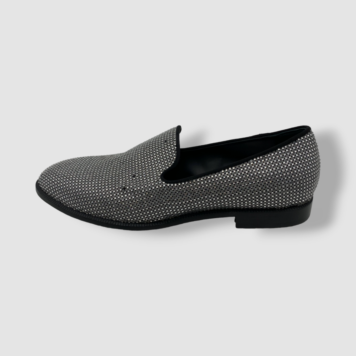 Giuseppe Zanotti Kevin Rhinestone Skull Suede Loafers Black Size 41 Giuseppe Zanotti  main image 3