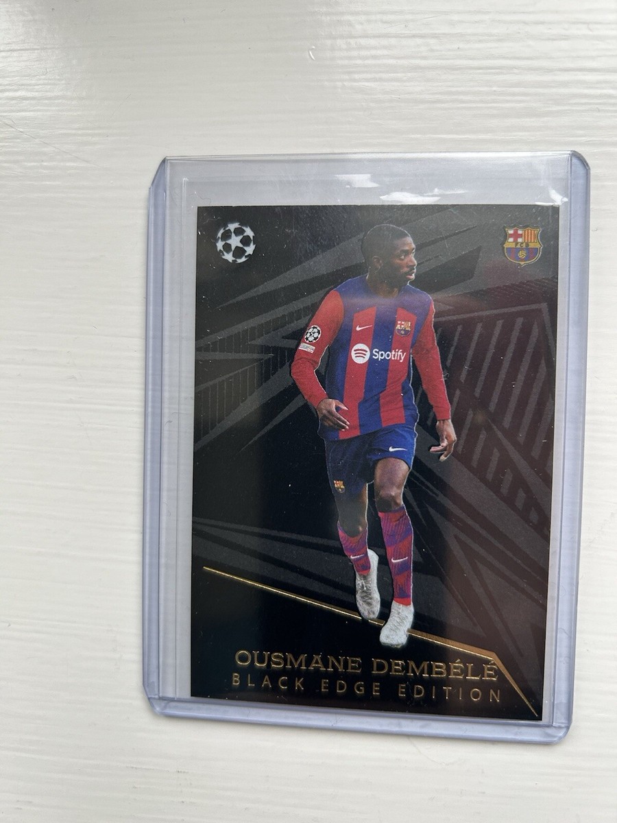 Ousmane Dembele Black Edge Edition Barcelona 24/ 25 Topps Match