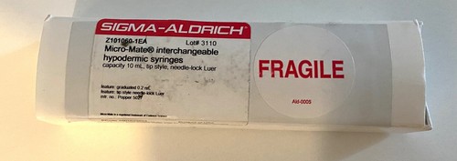 Sigma-Aldrich Micro-Mate interchangeable hypodermic syringe 10mL tip Z101060 - Picture 2 of 2
