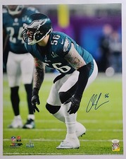 Chris Long Signed Auto 16x20 Photo JSA Sticker Philadelphia Eagles Rams Patriots