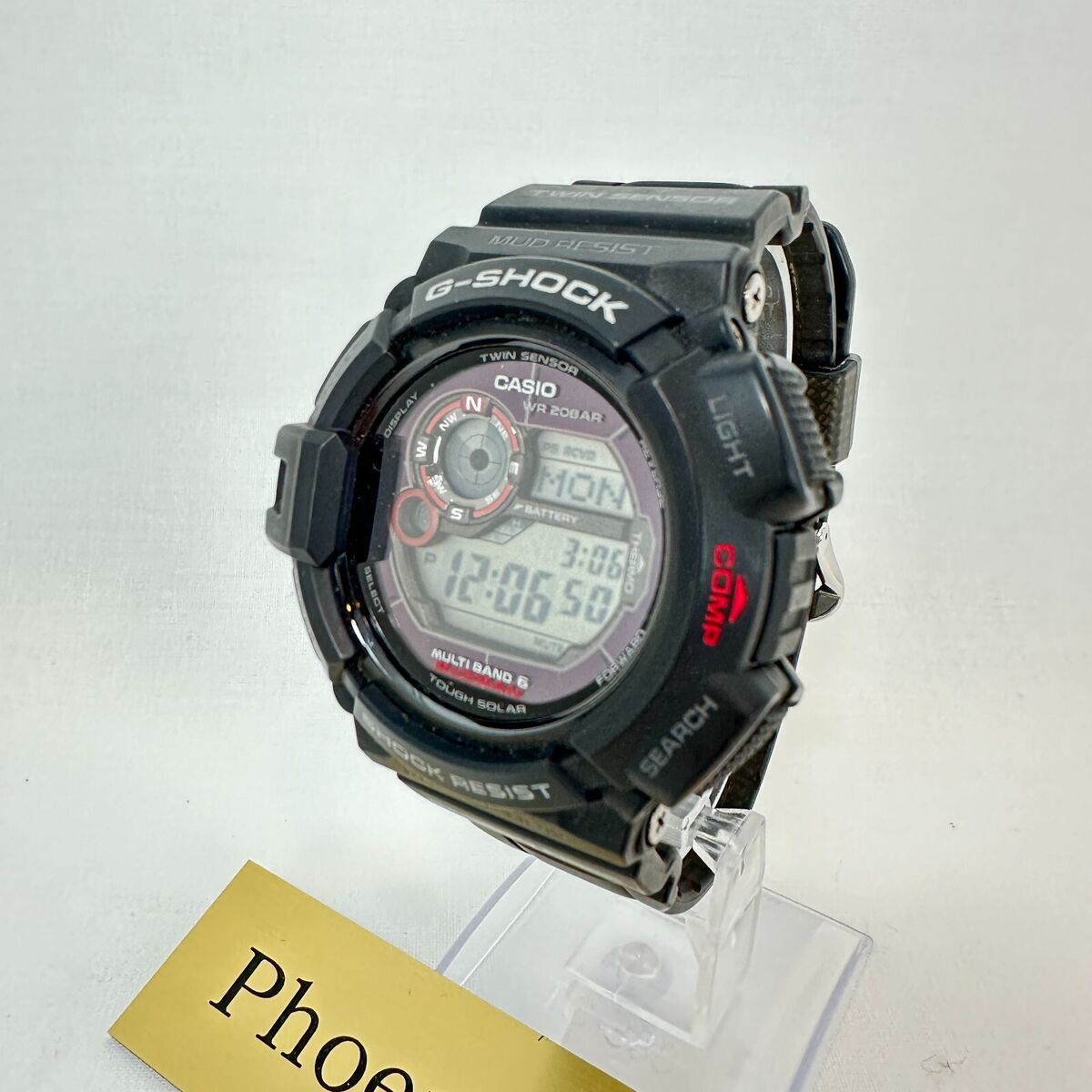 CASIO G-SHOCK GW-9300-1JF Madman Digital Men's Solar Radio CASIO G-SHOCK GW-9300-1JF Madman Digital Men's Solar Radio