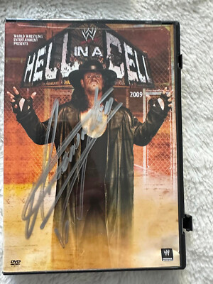 Autographed WWE:Hell in a Cell 2009 DVD by The Undertaker
