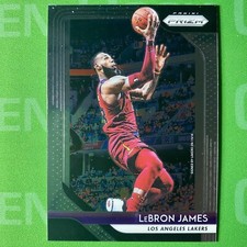 LeBron James 2018-19 Panini Prizm Basketball First Lakers Team Card #6