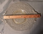 Yellow Depression Glass Lancaster Landrum Cane Bottom Plate with Two Handles — photo 10