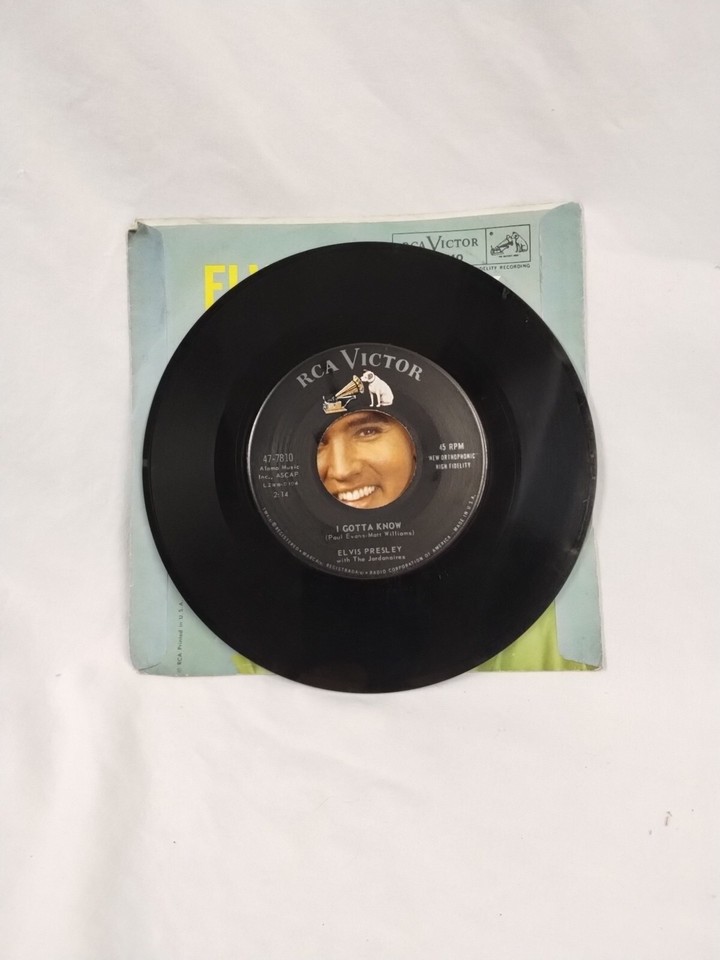 Elvis Presley RCA 47-7810 Are You Lonesome Tonight 45 W/ Sleeve 1960 | eBay
