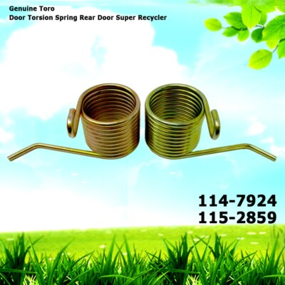 #ad Genuine Toro 114 7924 amp; 115 2859 Door Torsion Spring Rear Door Super Recycler $15.79