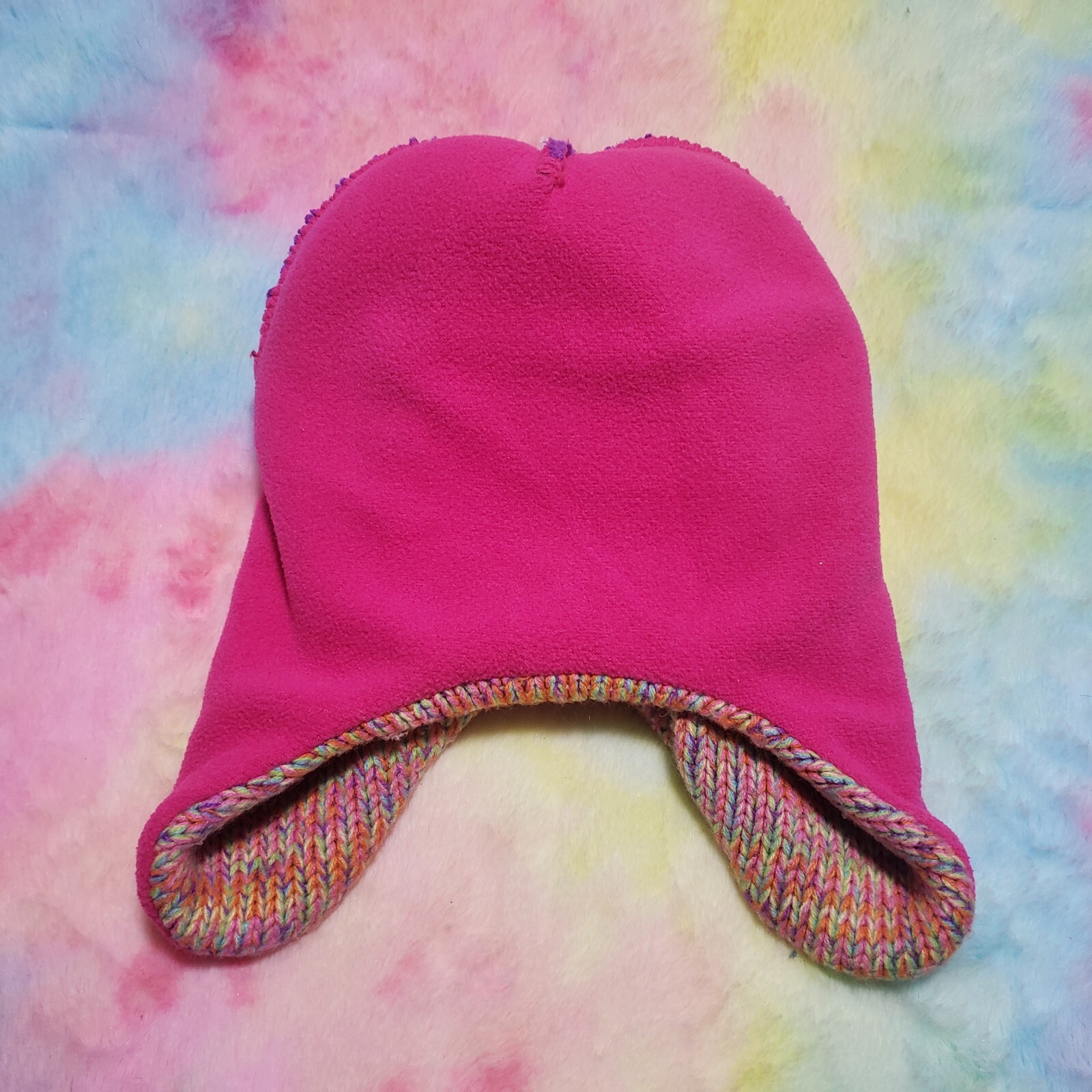 Cappello Rainbow Dash My Little Pony berretto rosa viola ragazze giovani pattini per orecchie