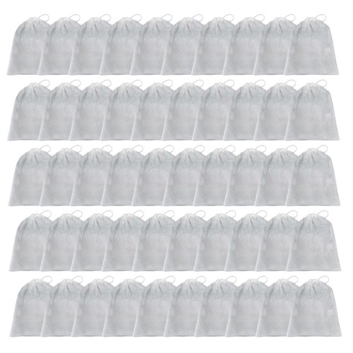 50x Portable Shoes Bag Travel Sport Storage Pouch Drawstring Dust Bags Organizer - Picture 10 of 10