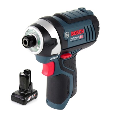 Bosch GDR 12V-105 Akku Drehschlagschrauber 12V 105Nm + Akku 6,0Ah-ohne Ladegerät