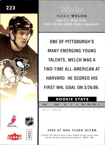 2006-07 Fleer Ultra NHL Hockey SPs RCs Inserts Stars VOUS CHOISISSEZ 🥅🏒 Upper Deck - Photo 48 sur 249