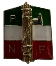 Italian Fascist PNF Membership Motorcycle Hat Cap Lapel Pin