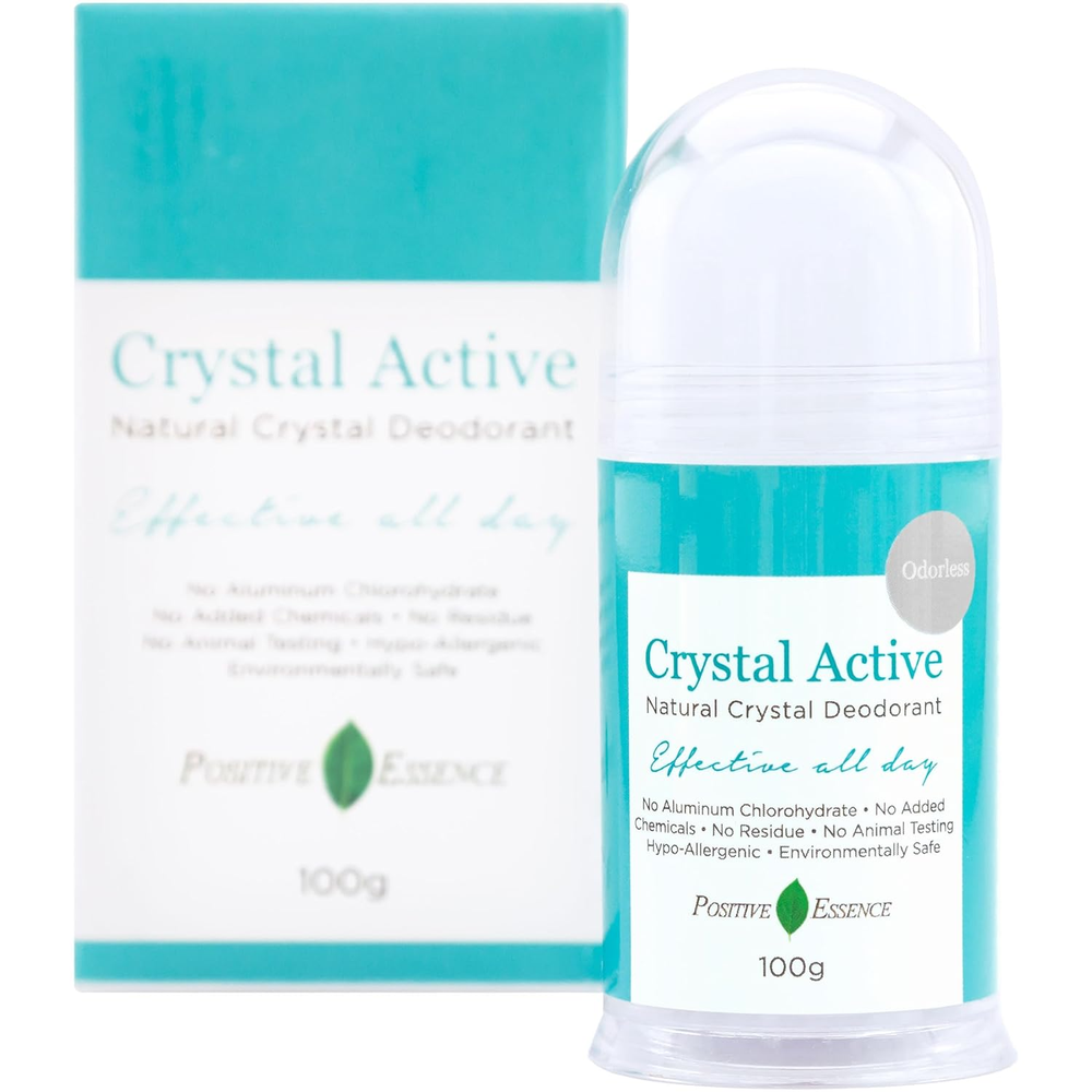 Thai Crystal Deodorant, All Natural Deodorant, Mineral Salt Deodorant, Thai Cris