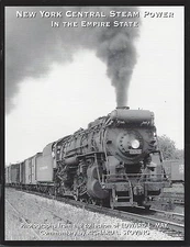 New York Central STEAM POWER in the EMPIRE STATE - (BRAND NEW BOOK)