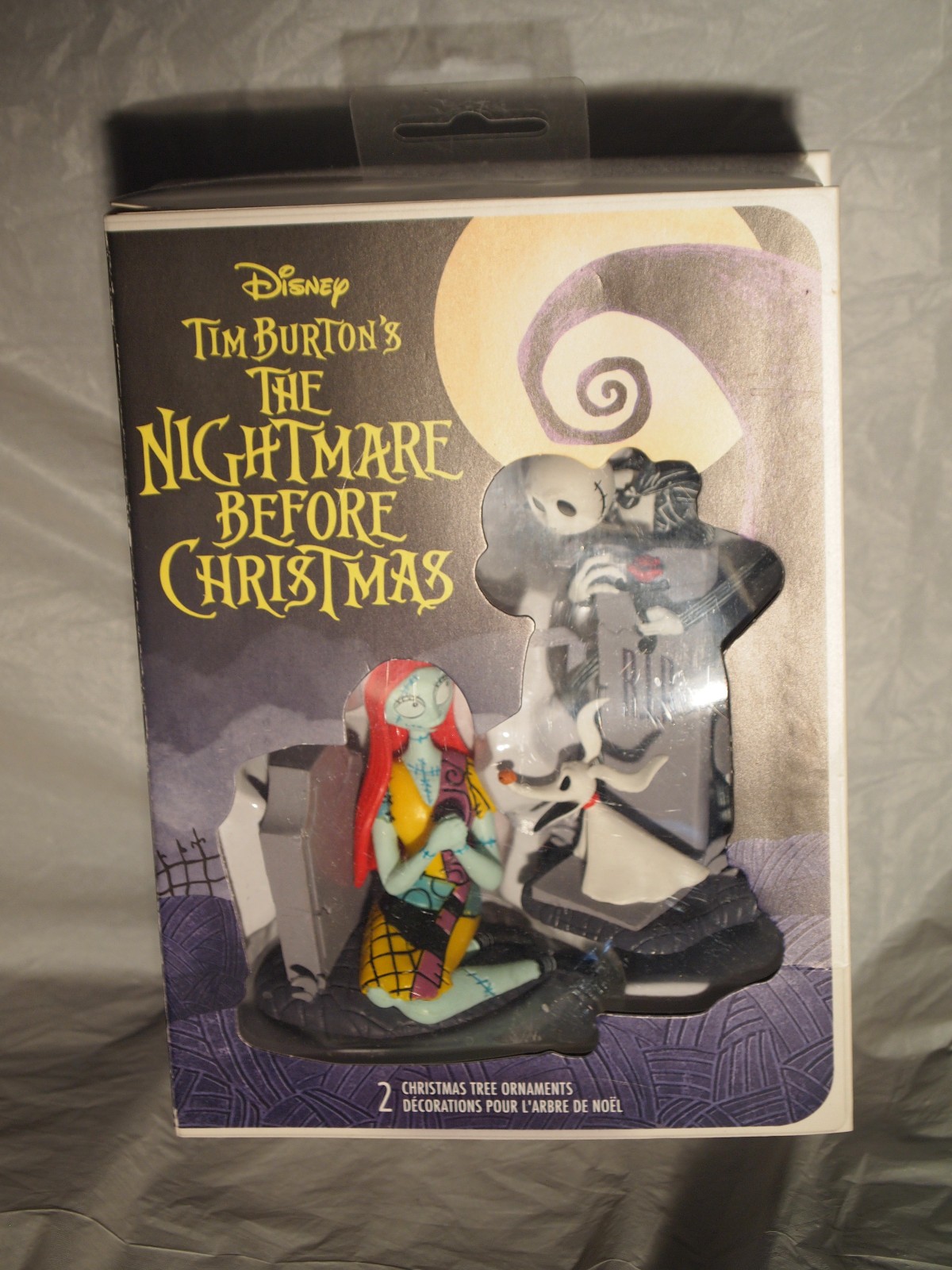 Hallmark Disney The Nightmare Before Christmas Jack & Sally Ornament Set New