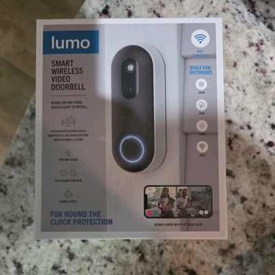 Lumo Smart Wireless Video Doorbell #90041 (2558) New
