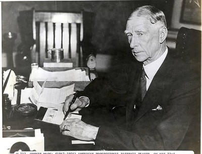 Connie Mack American professional baseball player on his 73rd birt- Old Photo
