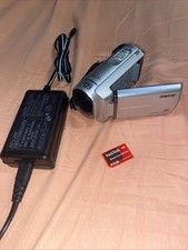 Sony Handycam DCR-SX40 4GB Digital Video Camcorder Camera Silver 4gb Card Charge
