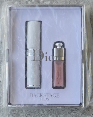 Diorshow Backstage 3D Lash Primer Lip Plumper Mamimizer 001 Pink Set FREEUSHIP