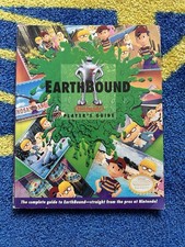 EARTHBOUND Strategy Guide Nintendo Player's Guide Complete w/6 of 6 SnS Stickers