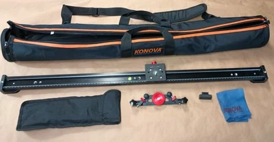 Konova 36" slider with MP-80 Master Pan Auto-Pan attachment - Image 1 of 4