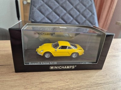 Minichamps Modellauto 430113606 - Renault Alpine A110 - 1:43 - gelb - selten