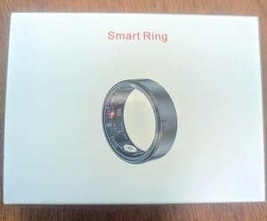 Smart Ring Brand New Black Size 10