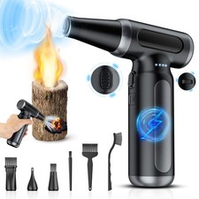 Electric Air Duster for PC Cleaning, 330000 RPM Compressed Air Duster Keybo...