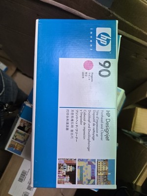 Hp Designjet 90 Magenta Print head And Cleaner