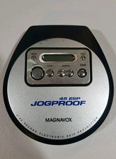 Magnavox 45 ESP Jogproof Portable CD Player MPC225SL17 Slight Wear On Display 