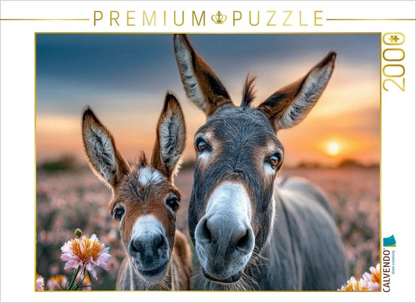 Calvendo Puzzle One Heart, One Soul | 2000 Pieces, Finished Size 35.4 × 26.4 In-image