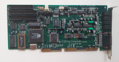 seltene Gravis Ultrasound Classic CLONE ISA Soundkarte. getestet. 1 MB RAM