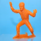 VINTAGE 1960'S MARX 4 1/2" FIGURE UNIVERSAL MONSTER ORANGE WOLF MAN VG+ COND