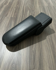 Center Console Armrest Vw Beetle Hardtop 1998-2010 Black Leather Oem