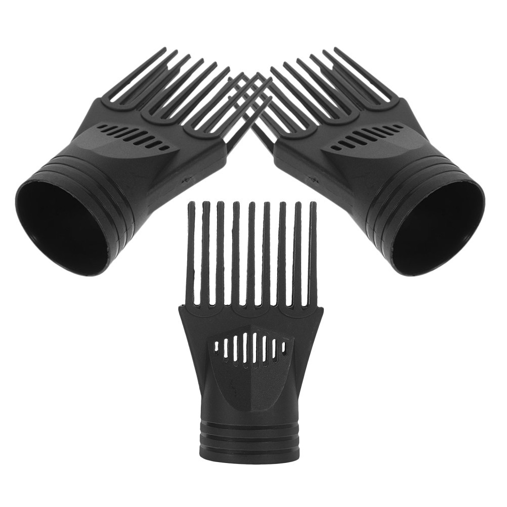 3 Pcs Blow Dryer with Comb Brush Attachment for Concentrator Hair Blower