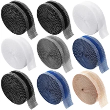 9 Pcs Iron on Hemming Tape, 11 Yard/ 1 Roll, Instant Pants Hem Tape No Sew Washa