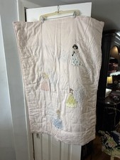 Pottery Barn Kids Heritage Disney Princess Baby Toddler Quilt