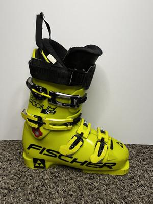 Fischer RC4 Podium 110 Phatt Maxx Downhill Ski Boot Yellow