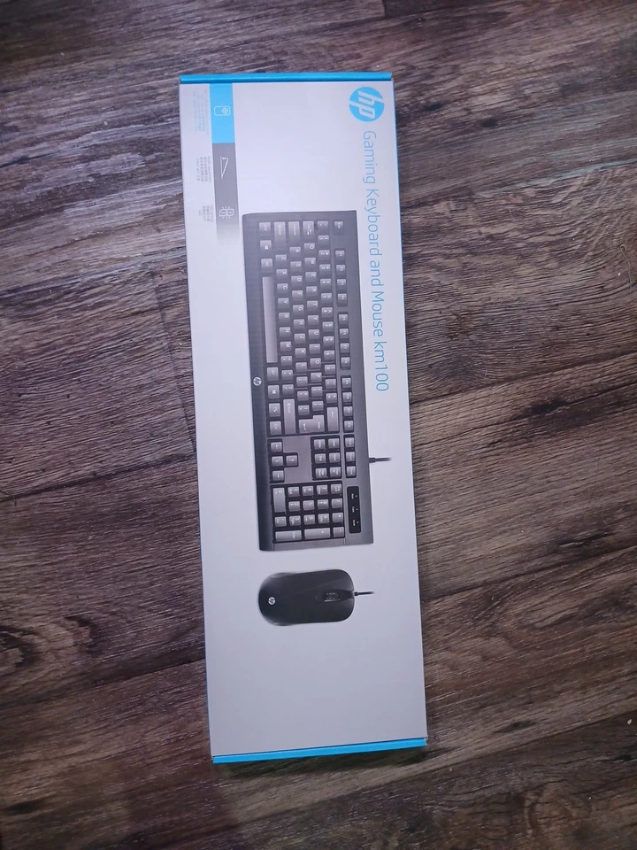 HP Wired Gaming Keyboard And Mouse KM100 English Keyboard  - Image 2 of 4
