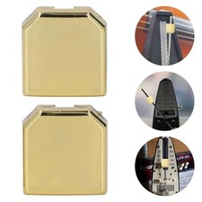 2PCS Metronome Slider Stainless Steel Mechanical Metronome Sliding Block