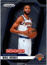 2024-25 Panini Prizm Monopoly #42 Mikal Bridges