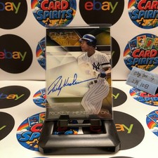2015 Topps Rickey Henderson 13/50 NEW YORK YANKEES Finest Greats Auto Card