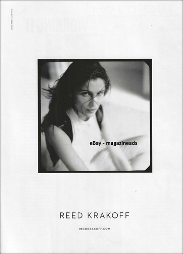 REED KRAKOFF 1-Page PRINT AD Spring 2013 LAETITIA CASTA