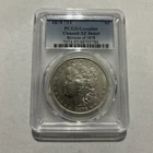 1878 7TF Morgan Silver Dollar, Reverse of 1878, PCGS XF DETAIL Cleaned